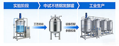 尊龙(中国)时凯集团发酵罐工艺放大解决方案 尊龙(中国)时凯集团发酵罐工艺放大解决方案